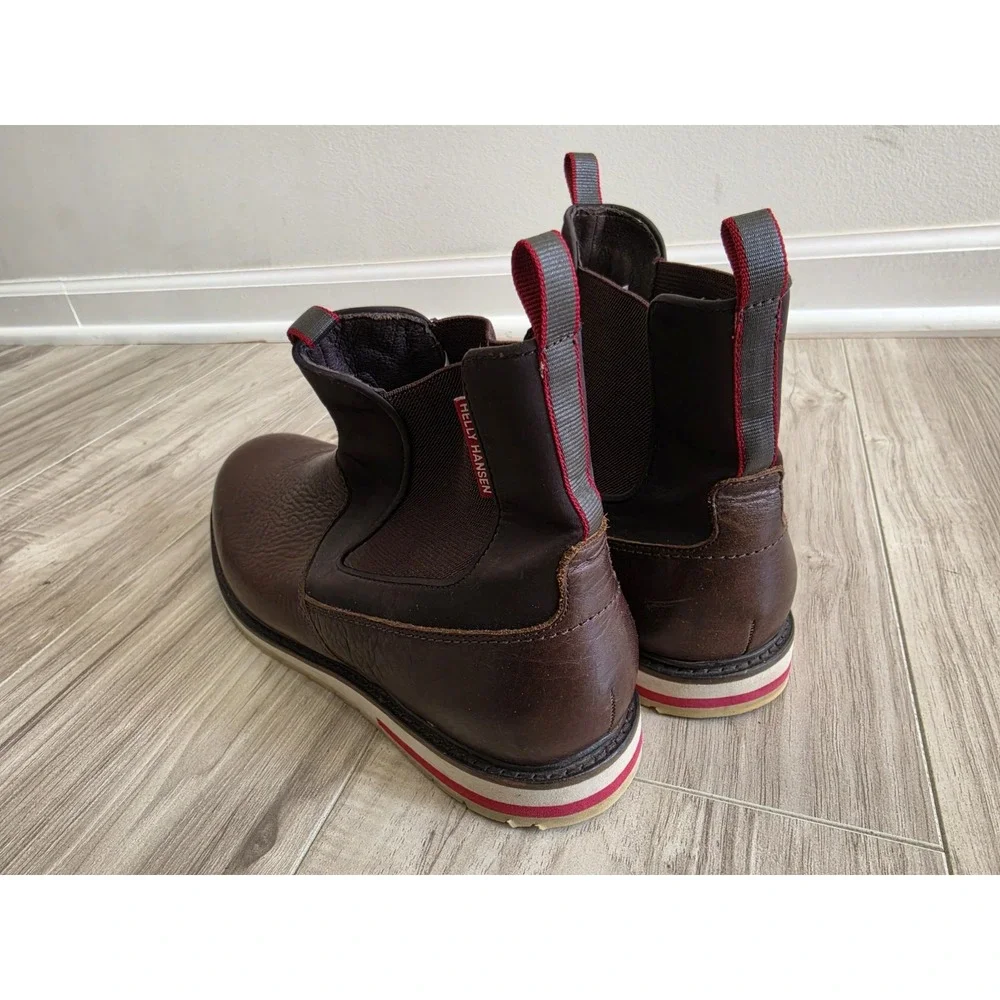 Helly Hansen Men's Slip On Chelsea Leather Boots 9.5